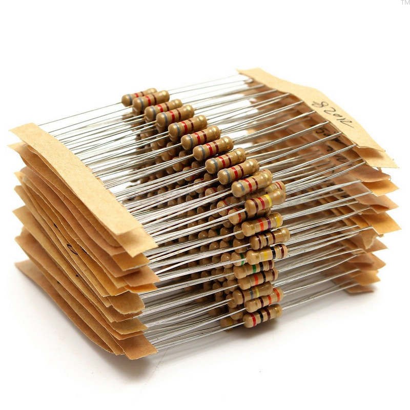 Set 300 điện trở phim 1 / 2w 1ohm - 3m chuyên dụng tiện lợi