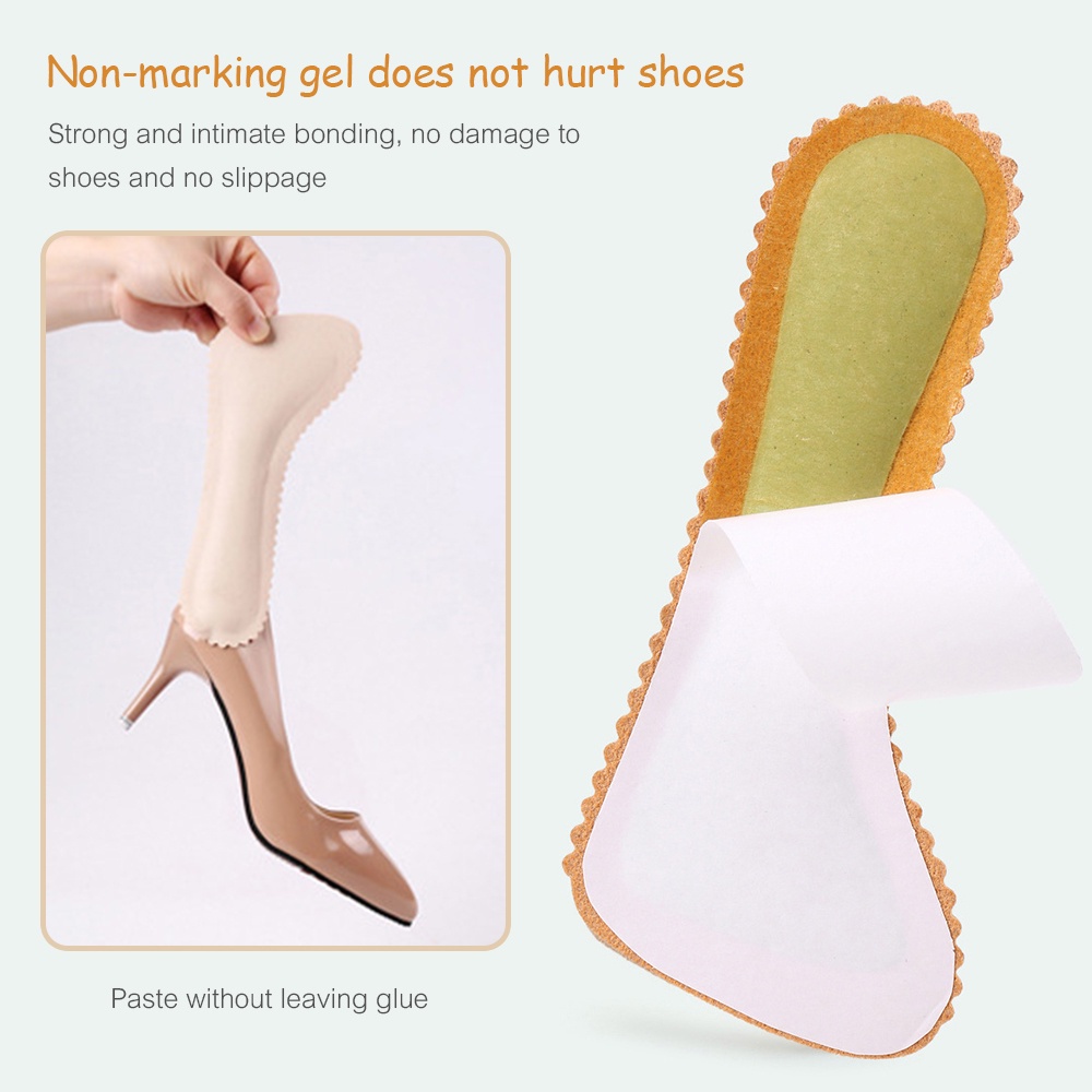 Miếng Dán Đế Giày Bằng Da Nhân Tạo Chống Trượt Chất Lượng Cao