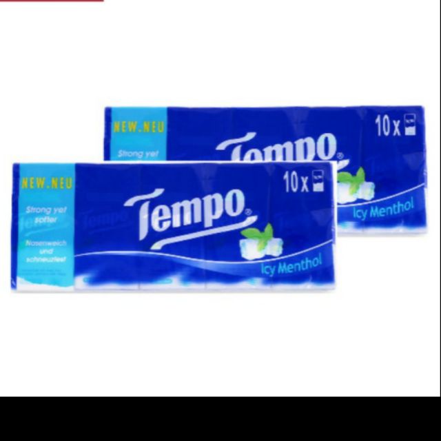 Khăn giấy Tempo Icy Menthol