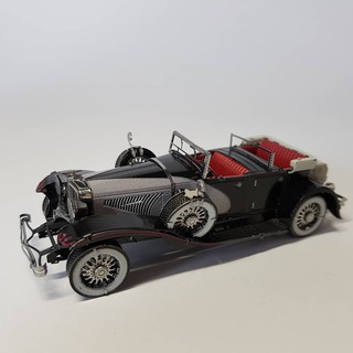 Mô hình 3D kim loại lắp ráp siêu xe sang Duesenberg Model J 1935, Mô hình lắp ráp 3D thép không gỉ cao cấp- Chưa Lắp