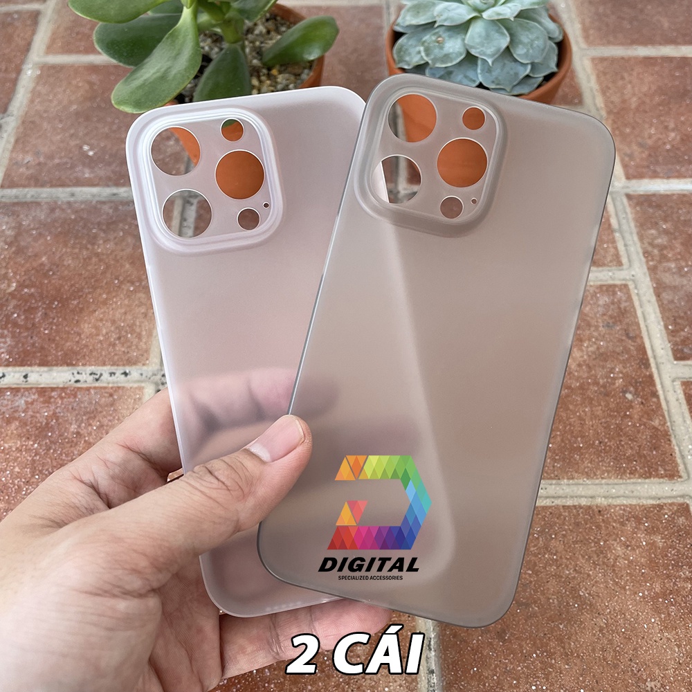 Combo 2 Ốp Lưng iPhone 13 Pro Siêu Mỏng