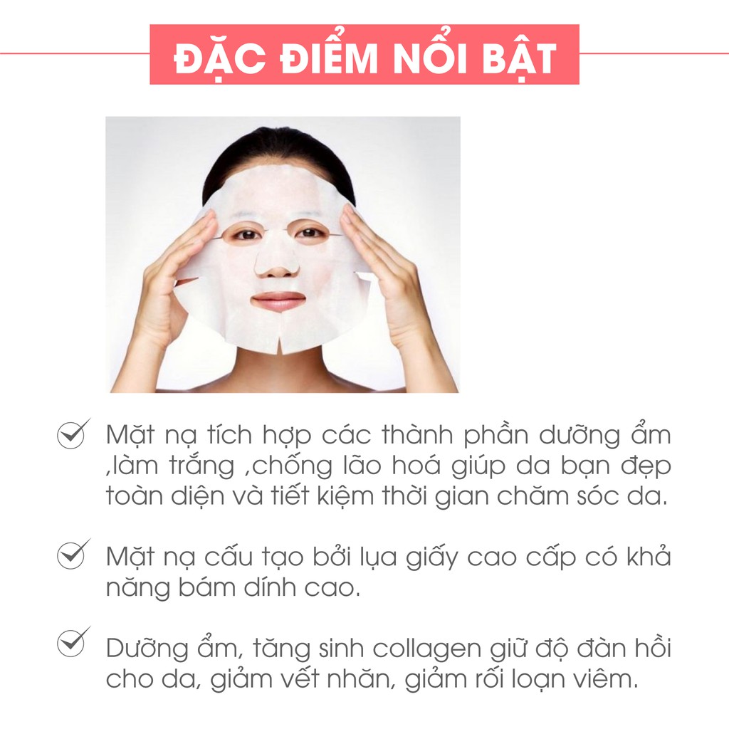 Mặt nạ giấy tích hợp tế bào gốc giúp làm sáng da, dưỡng ẩm và ngăn ngừa lão hoá - Katta_TS_007