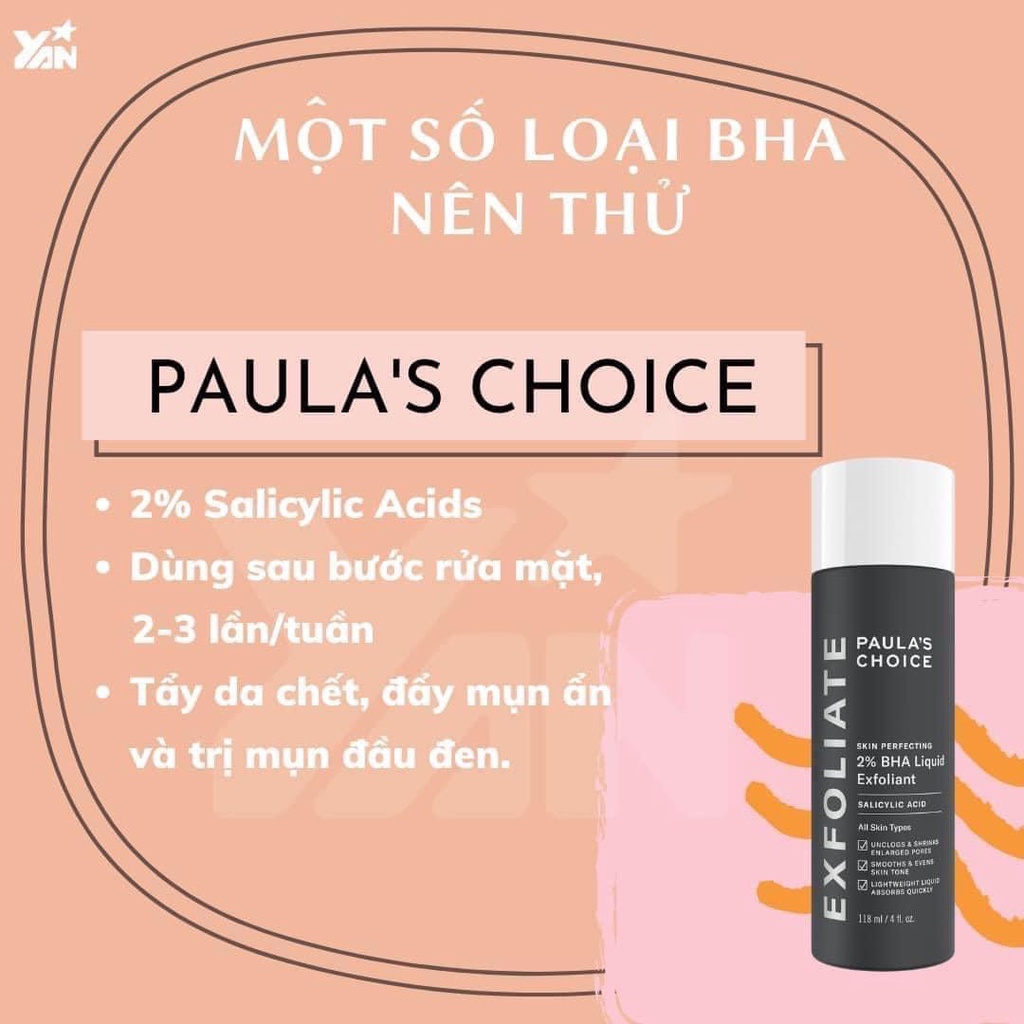 BHA PAULA CHOICE 2% 30ml GEL tẩy da chết tẩy tế bào chết PAULA CHOICE CHÍNH HÃNG