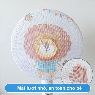 Lưới bọc lồng quạt an toàn cho bé