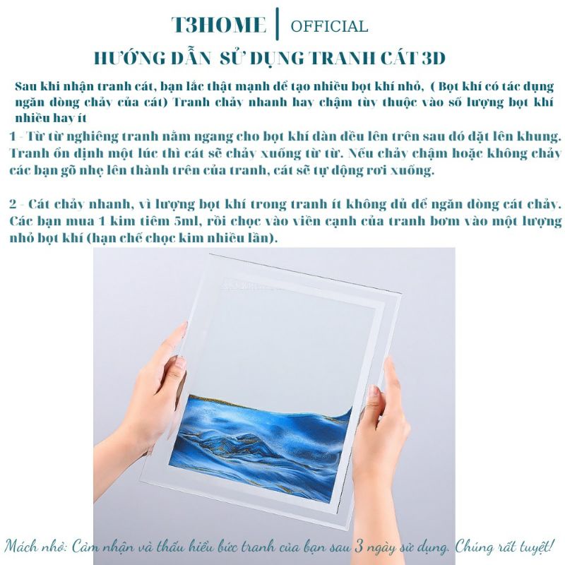 Tranh cát 3D nghệ thuật cát lún .Quà tặng sinh nhật.Trang trí phòng khách