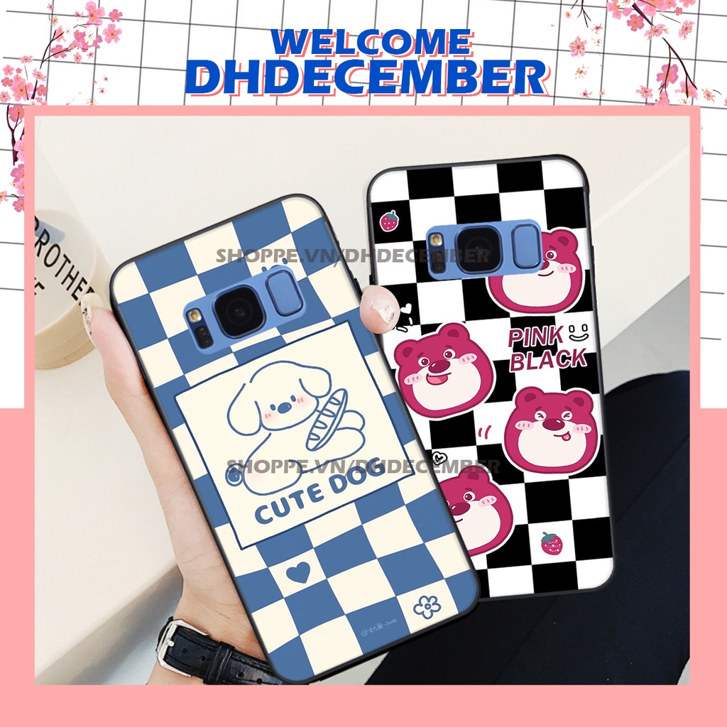 Ốp lưng Samsung Galaxy S8 - S8 PLUS in hình dễ thương- cute dog- n@sa RẺ-ĐẸP-CHẤT