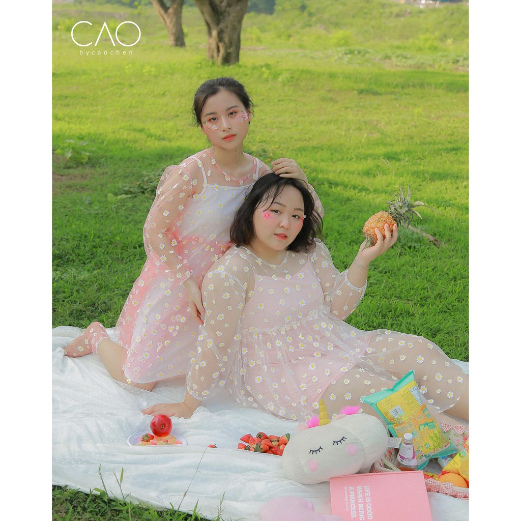 [Mã FAGREEN1505 giảm 10% tối đa 30K đơn 99K] VÁY ĐI CHƠI/CHỤP LOOKBOOK - BABY DAISY DRESS - VÁY HOA CÚC - V0057 | BigBuy360 - bigbuy360.vn