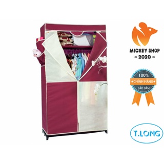 [ BỀN ĐẸP ] Tủ vải Thanh Long ngang 90cm Hàng Cao Cấp - TVAI02
