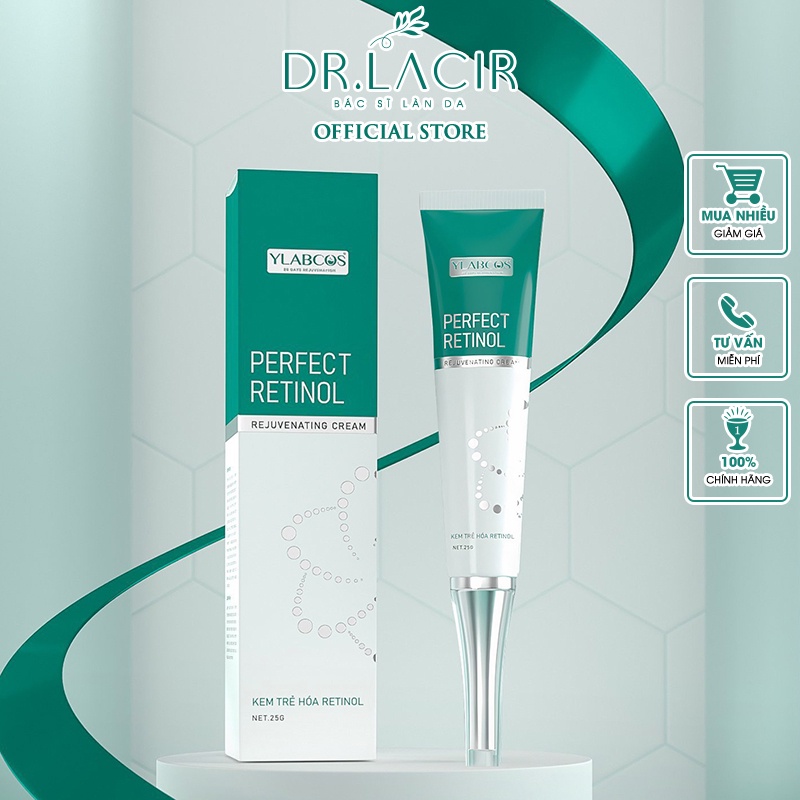 Kem trẻ hóa, và serum trẻ hóa Retinol Dr.lacir DR67