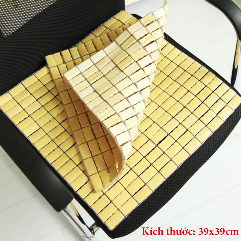 Đệm Tre Lót Ghế Ngồi Văn Phòng và Ngồi Xe Thoáng Khí