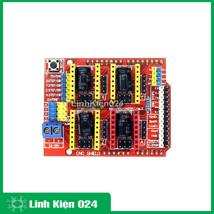 Shield Arduino Uno R3 - Điều Khiển Máy In 3D A4988