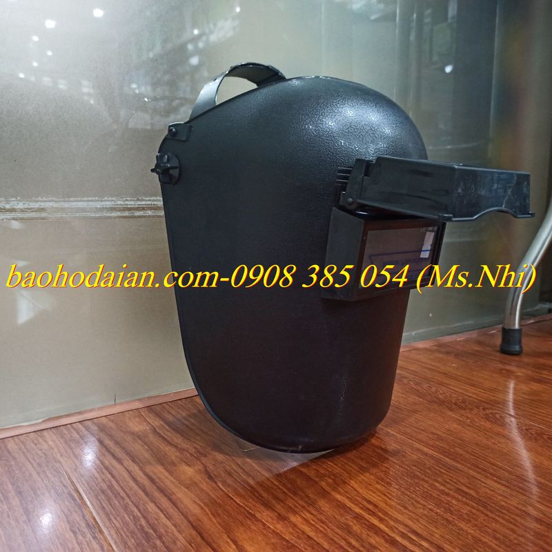 Mặt nạ Hàn đội đầu 2 lớp kính Model 633P-  Hàng thật, có sẵn