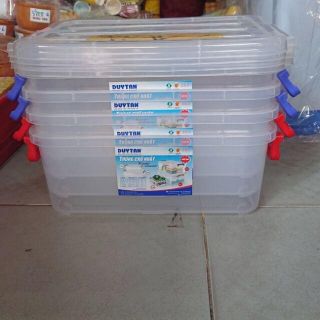 Combo 5 thùng chữ nhật duy tân 15 lít