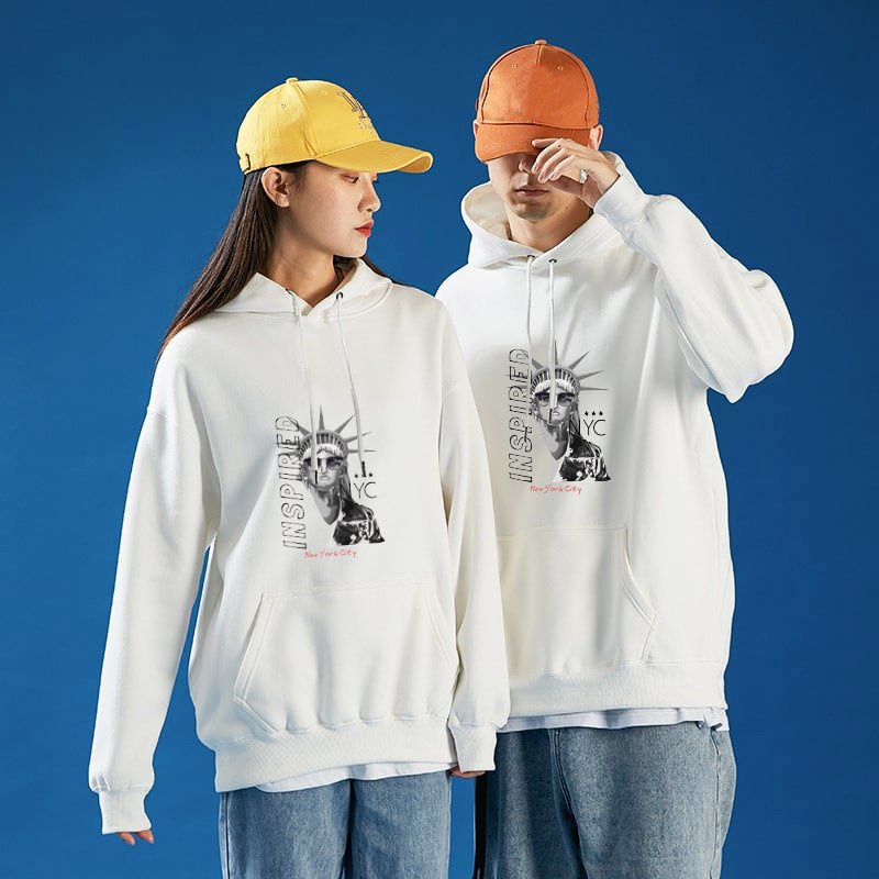 Áo khoác nỉ Hoodie - Áo Hoodie nam nữ form rộng unisex CAO CẤP phong cách Hàn Quốc in hình NY thời trang năng độngLk8832 | BigBuy360 - bigbuy360.vn