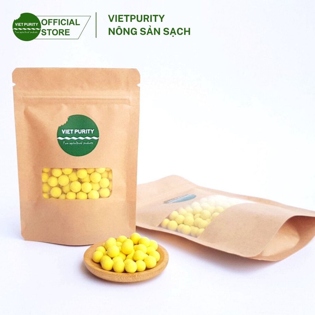 Tinh bột nghệ viên mật ong hoa cà phê nguyên chất 100g-500g Vietpurity, sản phẩm Oganic cho người bị đau dạ dày