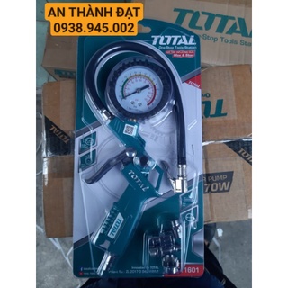 MÁY BƠM LỐP XE Ô TÔ DÙNG KHÍ TOTAL TAT11601