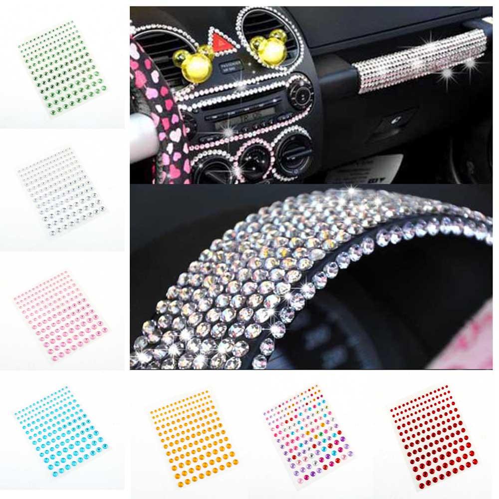 1 Tấm Sticker Dán Trang Trí Móng Tay 3 / 4 / 5 / 6mm|Miếng Dán Trang Trí Hình Đôi Mắt Độc Đáo