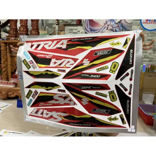 Ten rời xe Satria fi chất liệu Candy cao cấp