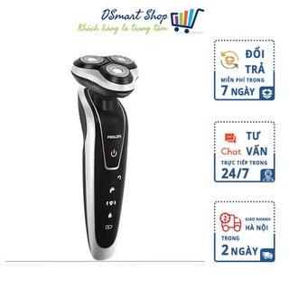 Máy Cạo Râu Nam Đa Năng Cao Cấp, Dao cạo râu điện 4 trong 1, cắt lông mũi, tông đơ, massage mặt, Cạo khô, Cạo ướt