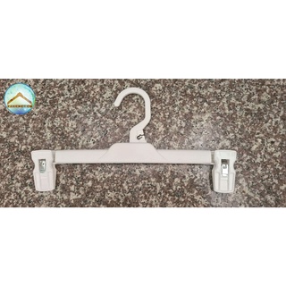 Bộ combo 10 móc kẹp trắng sữa 3t, móc kẹp nhựa quần nam,nữ