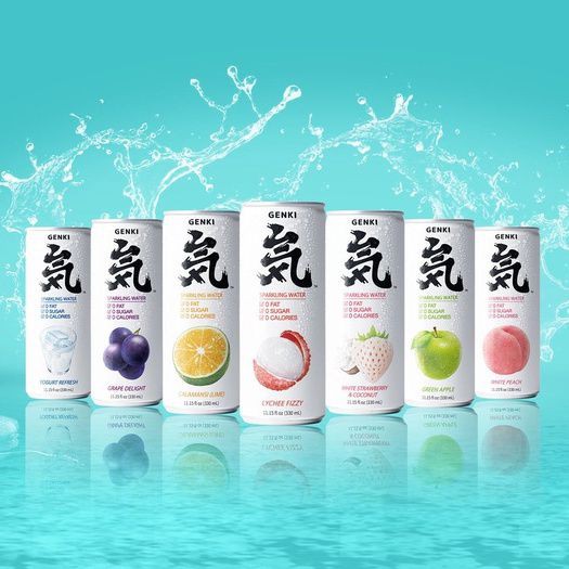 Nước Genki Forest Sparkling lon 330ml