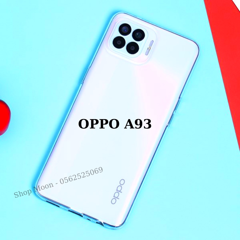 Ốp lưng Oppo A96 A57 A76 A55 A15 A15s A16 A31 A74 A93 A94 A95 Reno 5 6 6z 7 7z 5G - Chống sốc trong suốt Bảo vệ Camera