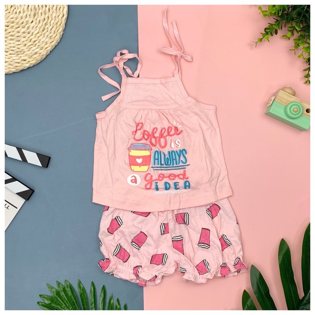 Bộ 2 dây cho bé gái siêu xinh , siêu mát , thương hiệu Litibaby