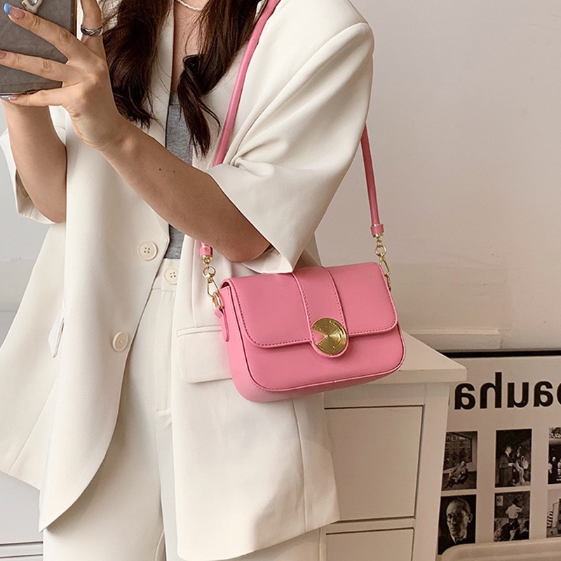 Túi Đeo Vai Hình Vuông Cỡ Nhỏ Phong Cách Hàn Quốc Chất Lượng Cao Thời Trang Cho Nữ