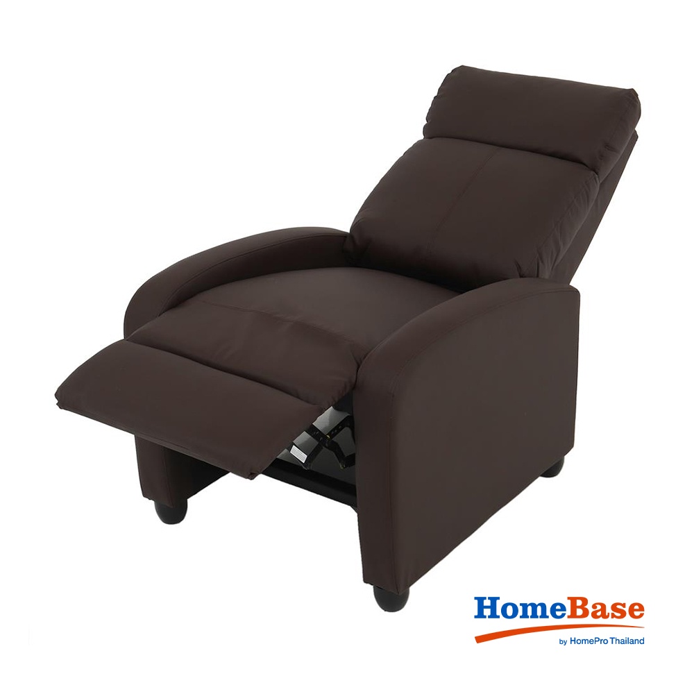 HomeBase FURDINI Ghế thư giãn MUZE bắng ván ép W69XD87XH100.5CM màu nâu