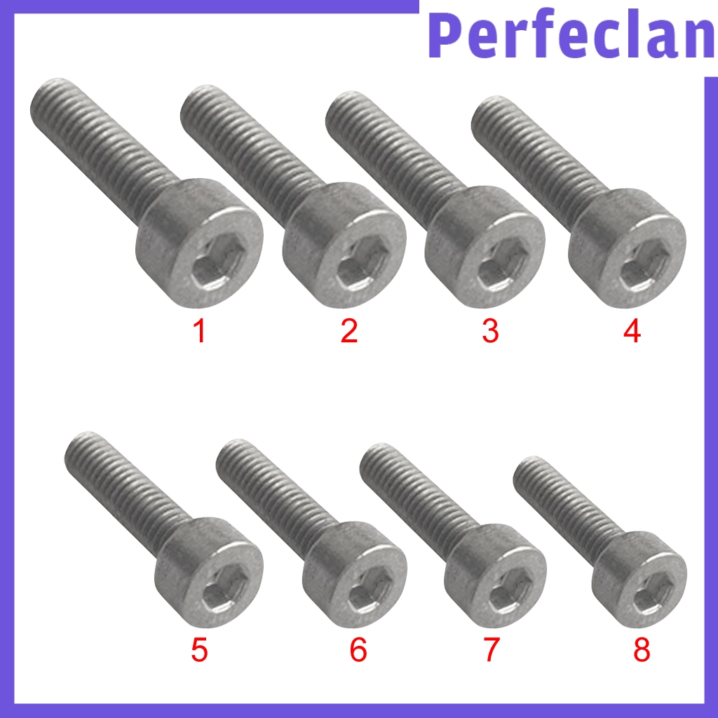 Set 10 Con Vít Lục Giác M3 / M4 Titan DIN912 Siêu Bền Tiện Dụng