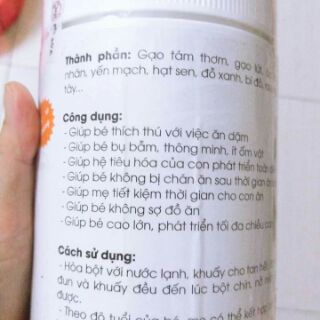 Combo  2 hôp bột ăn dặm cao cấp mẹ sữa