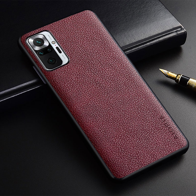 Bao Da Điện Thoại pu Màu Trơn Cho xiaomi redmi note 10 5g 10t 10 pro max 10s Ốp