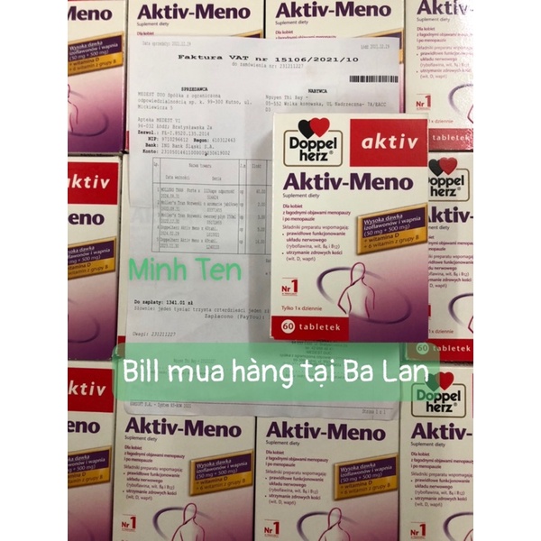 Aktiv Meno 60 viên cân bằng nội tiết tố nữ