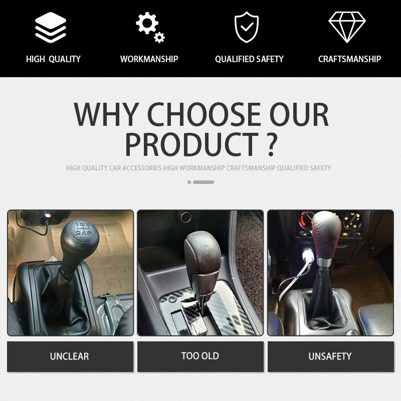 Núm Gạt Cần Số Xe Hơi Pha Lê Nhiều Màu Sắc Tự Động Thông Dụng 15CM