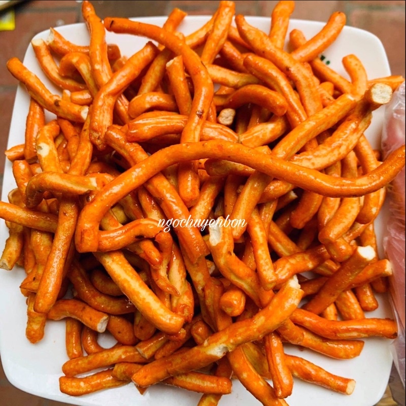 500g quẩy cay tẩm gia vị giòn ngon hấp dẫn đồ ăn vặt ngon | BigBuy360 - bigbuy360.vn