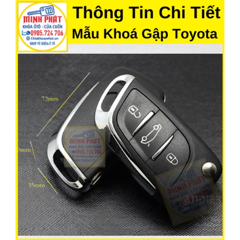 Chìa khoá xe Toyota Land Cruiser