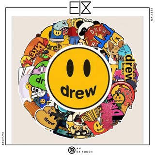 SET 54 MIẾNG STICKER DREW HOUSE JUSTIN BIEBER SIÊU CHẤTCHỐNG NƯỚC DÁN VALI DÁN ĐIỆN THOẠI DÁN XE ĐẠP DÁN ĐÀN