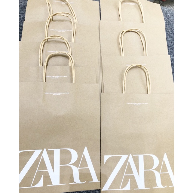 HCM-Túi giấy zara đủ size S/M/L