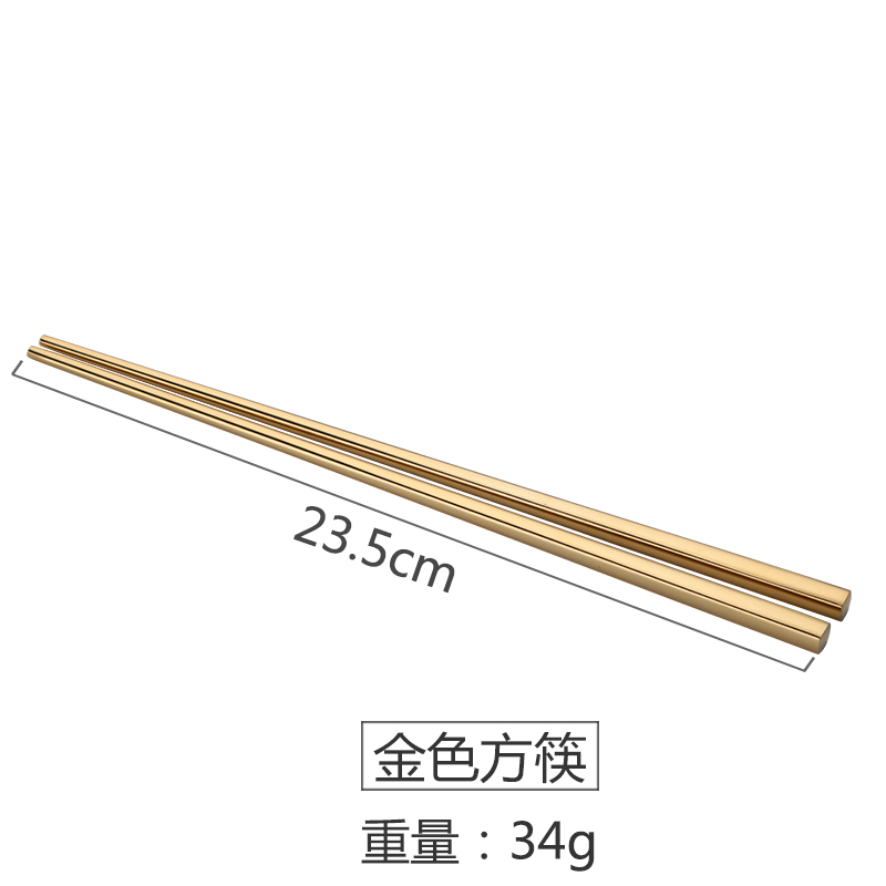 Đôi đũa chống trượt làm bằng thép không gỉ 304