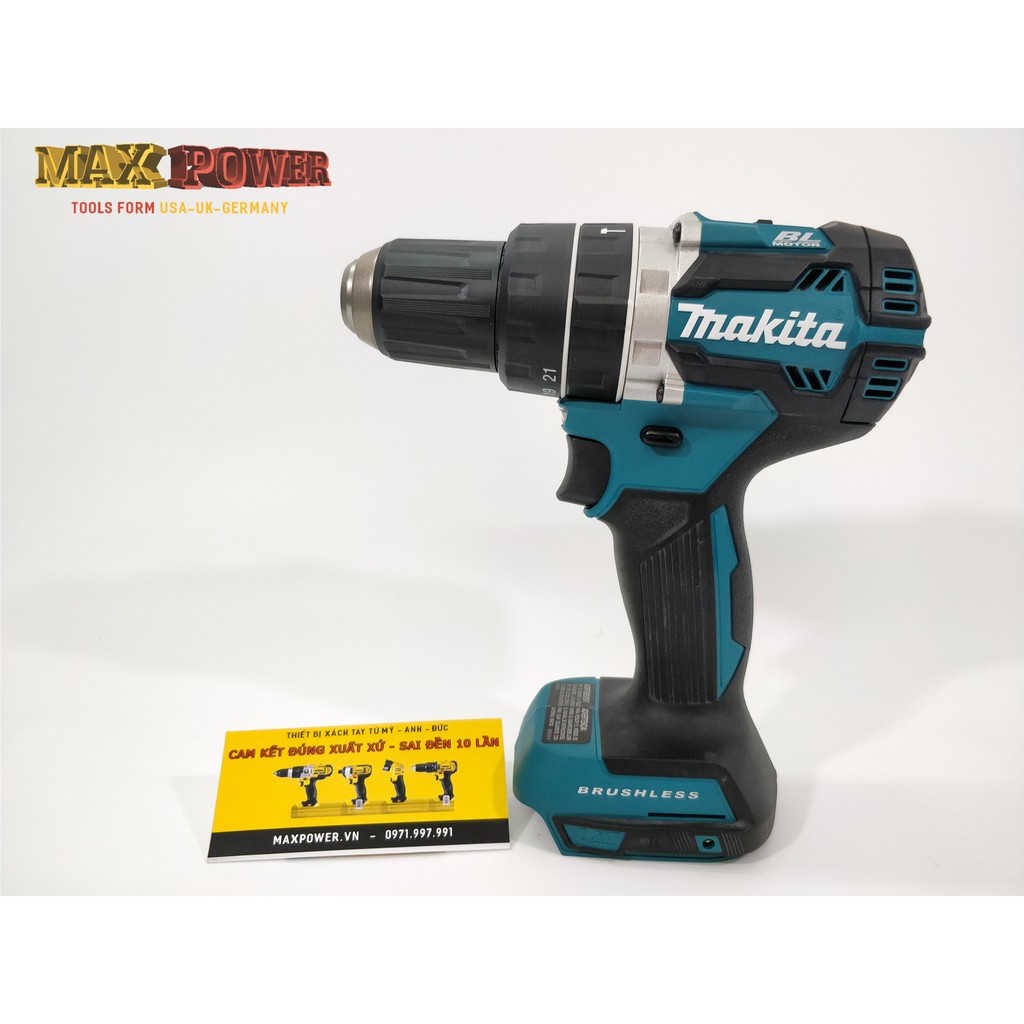 MAKITA XPH12 - Khoan có búa 3 chức năng 18V - Thân máy