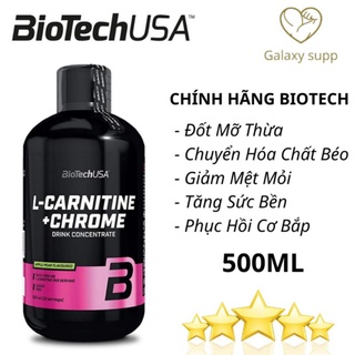 Biotechusa l-carnitine + chrome đốt mỡ giảm cân 500ml