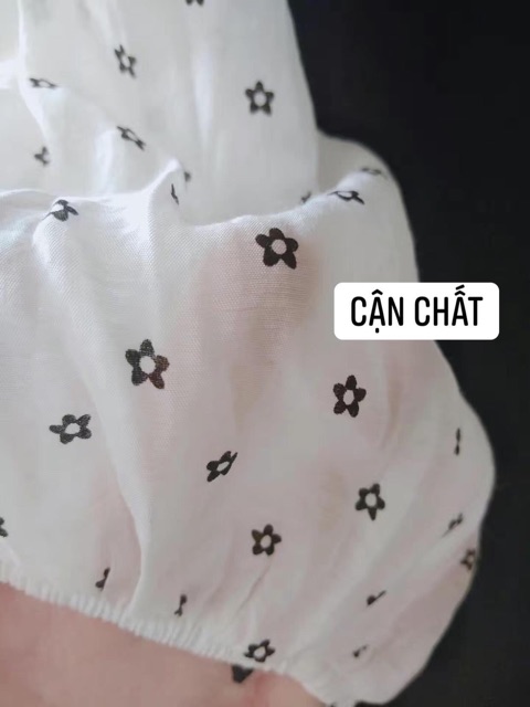 Áo hoa yếm đen (oder) | BigBuy360 - bigbuy360.vn