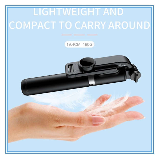 Gậy Chụp Ảnh Selfie Đa Năng Zevaret Q02 Co Giãn 103cm Cho Điện Thoại Thông Minh