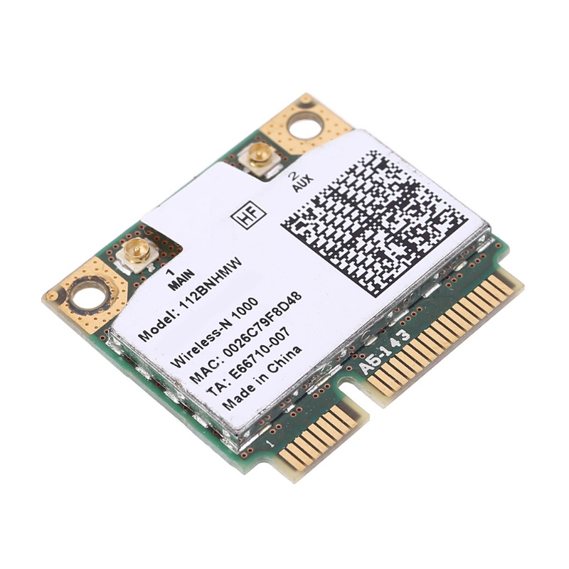 Card Mạng Không Dây Centrino 1000 Wifi Link1000 802.11 B / G / N 112bnhmw 300mbps Thẻ