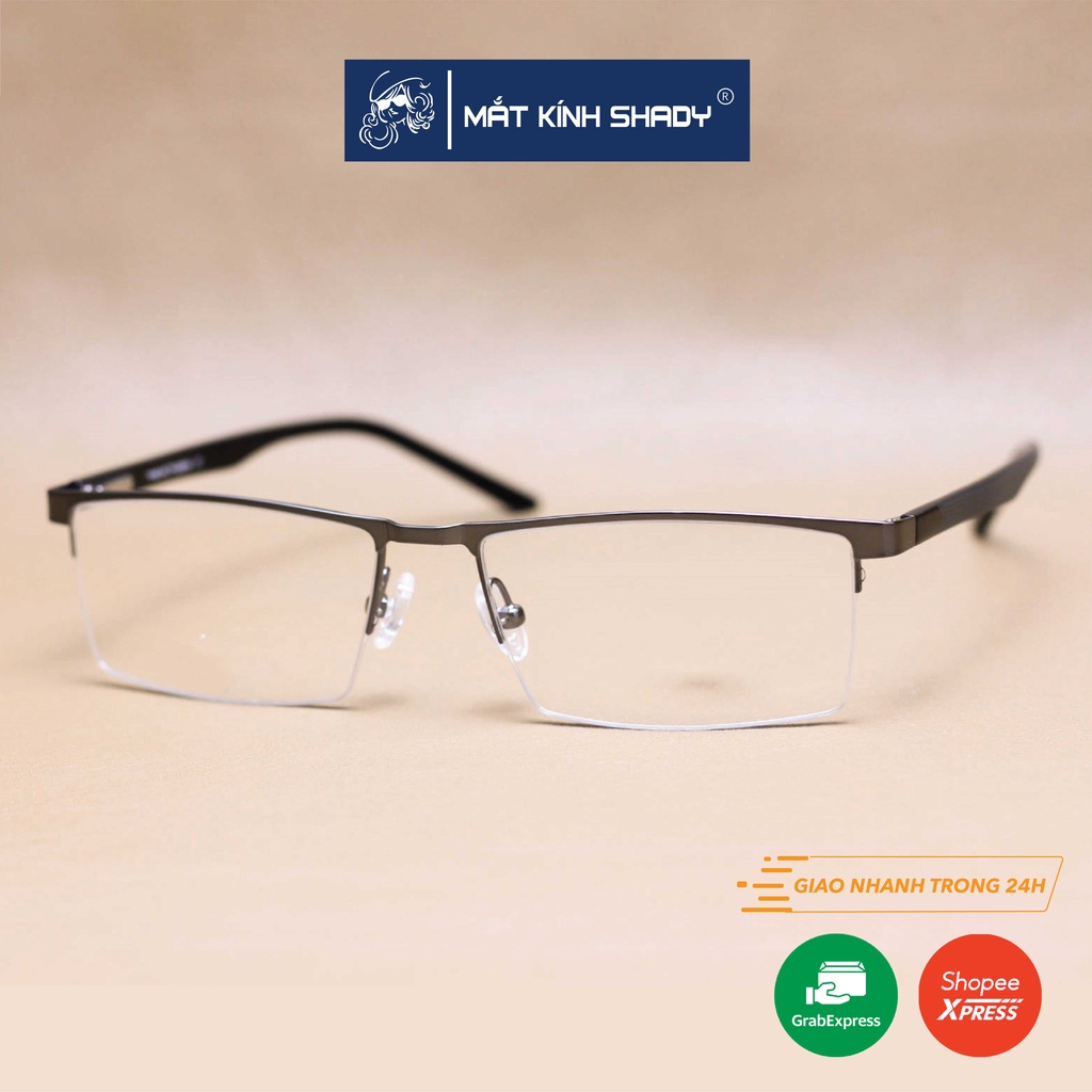 Gọng Kính Cận Thép Shady Unisex G1639 (Nhiều Màu)