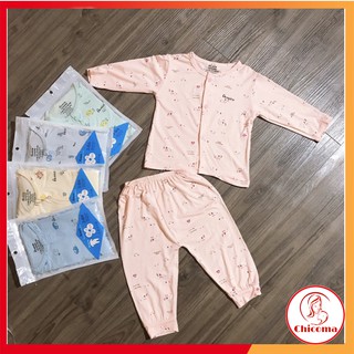 Bộ quần áo sơ sinh cài giữa AVA cao cấp cho bé SS17-CHICOMA