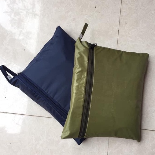 ÁO MƯA bỘ,ÁO MƯA VẢI DÙ TRÁNG NHỰA CAO CẤP 2 MÀU SIZE TỪ 45-90KG