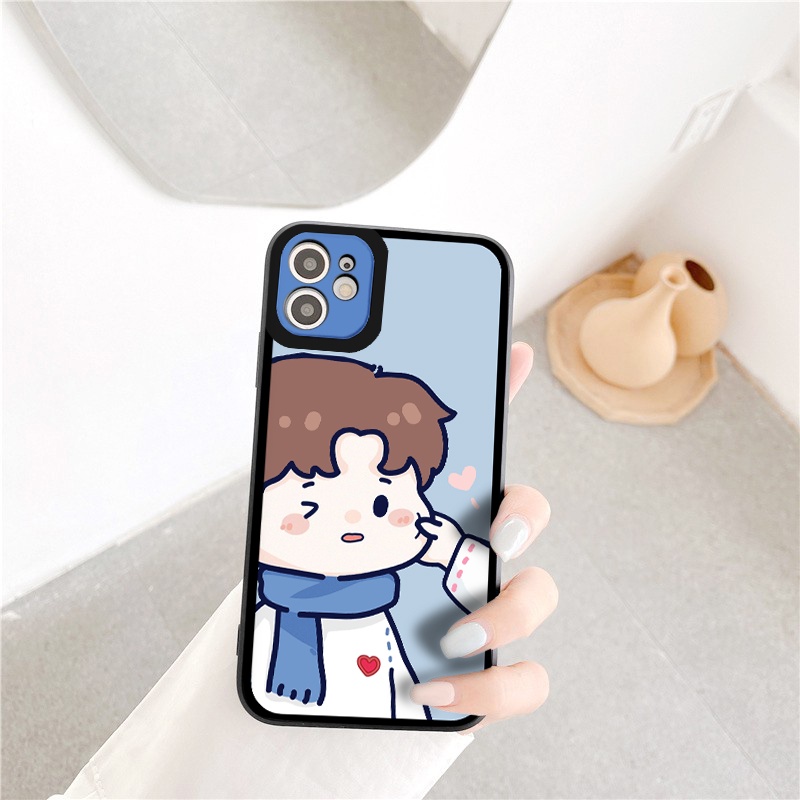 Ốp lưng iphone cạnh vuông lỗ camera bẹo má 6s/6splus/7/7plus/8/8plus/x/xr/xs/11/12/13/pro/max/plus/promax