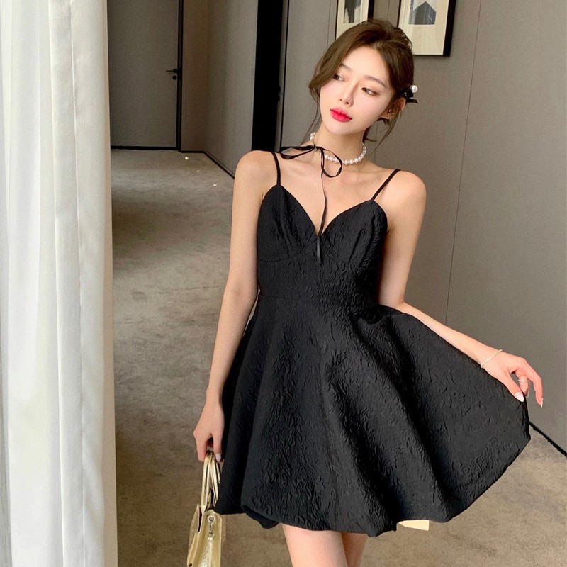 Jane Đầm thiết kế hai dây Doll