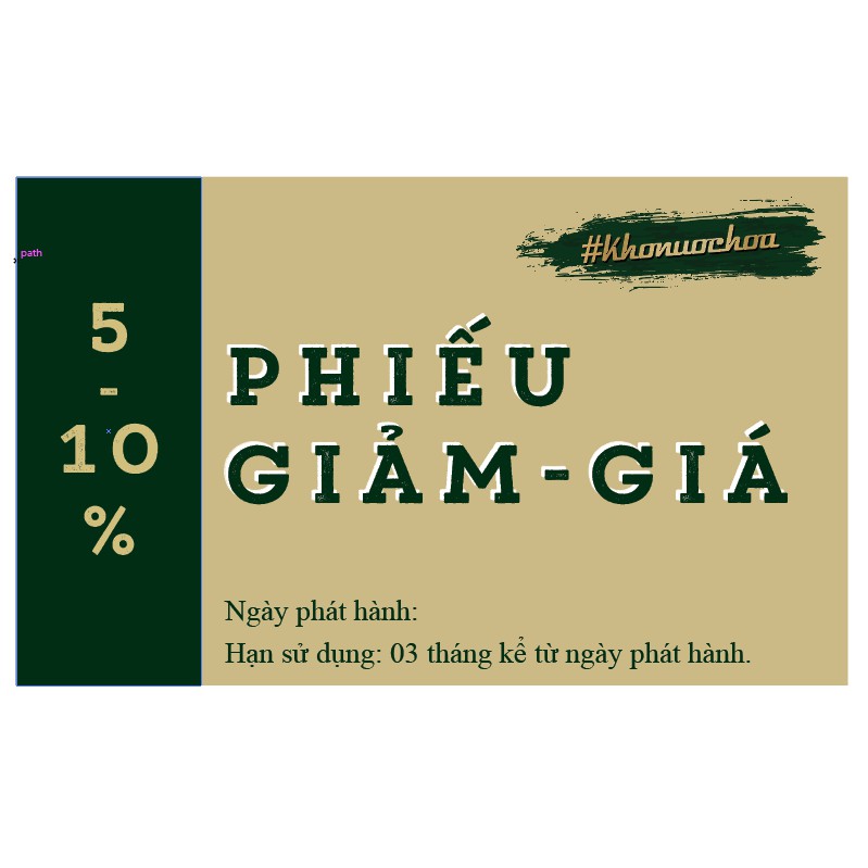 PHIẾU GIẢM GIÁ 5%-10% TỔNG BILL khi mua hàng tại shop[KHÔNG ÁP DỤNG 5ML]